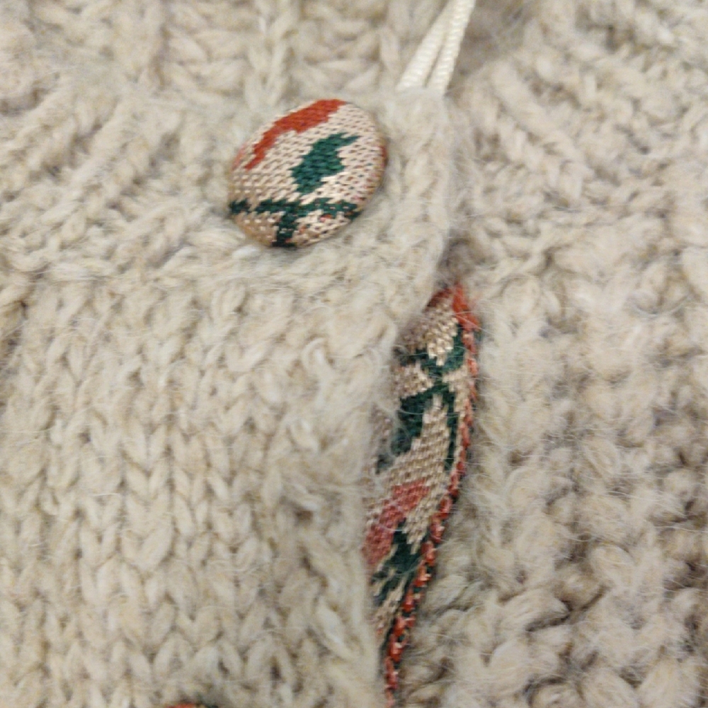 Zara Beige Knit Cardigan - Picture 7 of 14